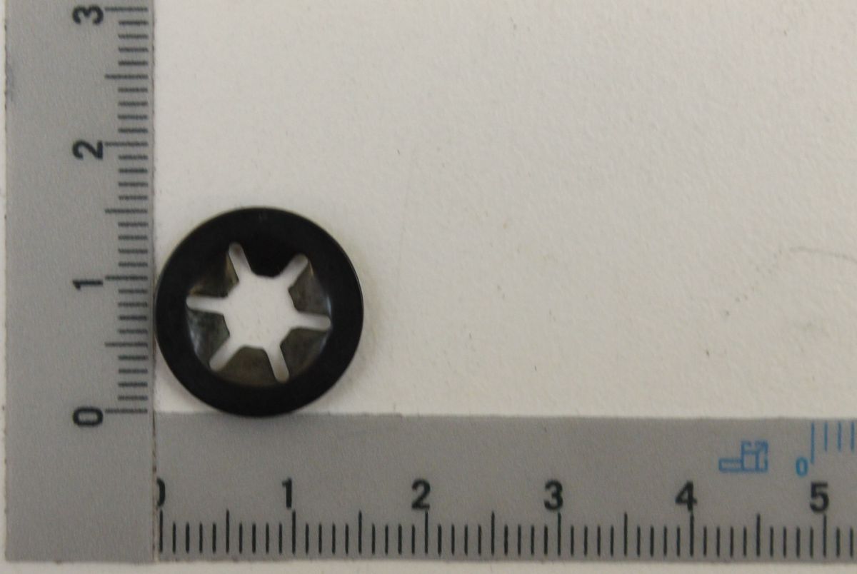 Scheppach-Sicherungsscheibe mit Sternform, Detailansicht
