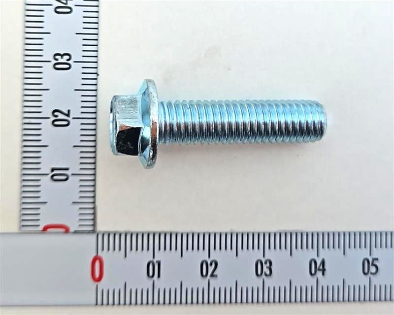 Scheppach-Sechskantschraube mit Flansch, M8 x 30 mm, DIN 6921