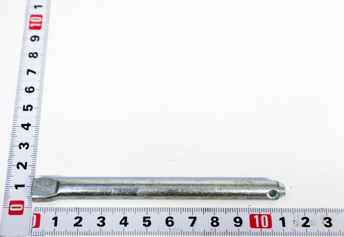 Scheppach-Stift mit 8,8 mm Durchmesser und 111,5 mm Länge, gezeigt von der Seite