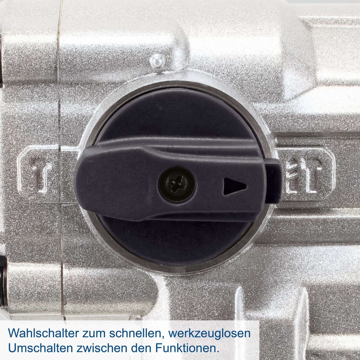 Schalter für schnelles Umschalten zwischen verschiedenen Funktionen eines Werkzeugs