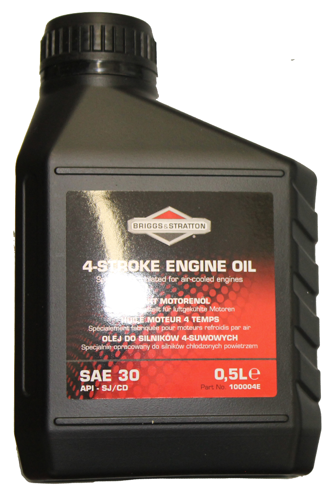 Briggs & Stratton 4-Takt-Öl (SAE 30) für Luftgekühlte Motoren, 0,5 Liter