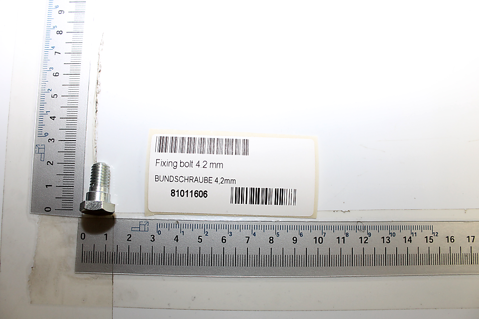 Fixschraube (Bundschraube) mit 4,2 mm Durchmesser, Scheppach