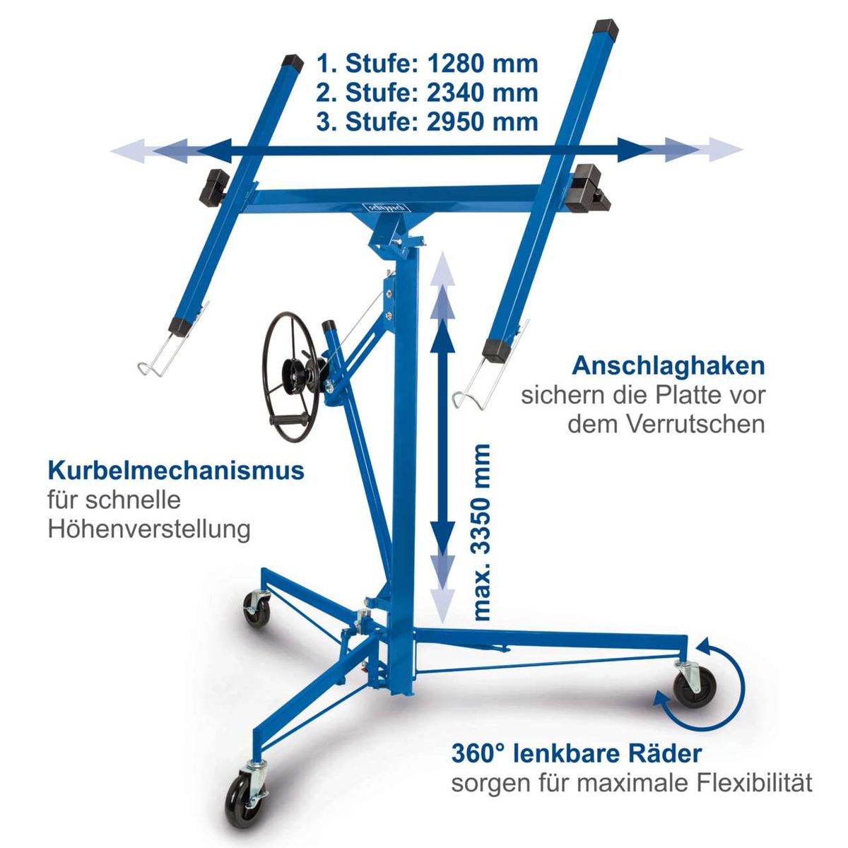 Baugewerbe, Baukran, Maschine, Rad