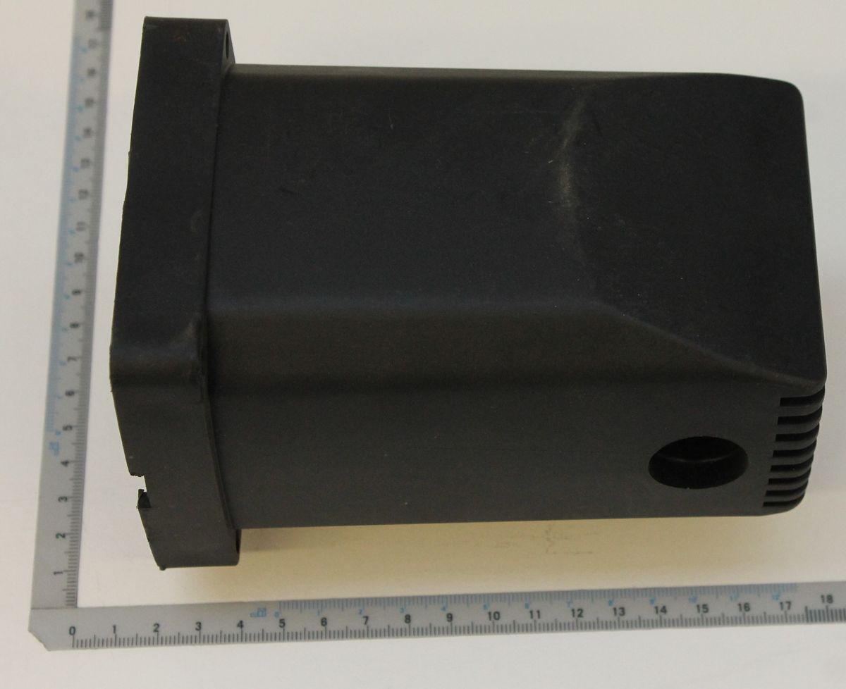 Scheppach-Motorgehäuse (Teilansicht) mit integriertem Maßstab
