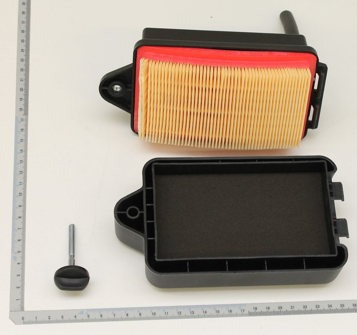 Scheppach Luftfilterelement mit Filtermedium und Halterung