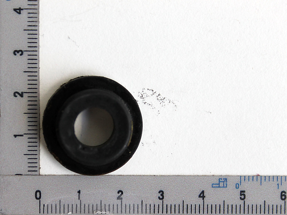 Gummifußteil mit zentralem Loch, Teil des Scheppach-Produkts 'Gummifuß'