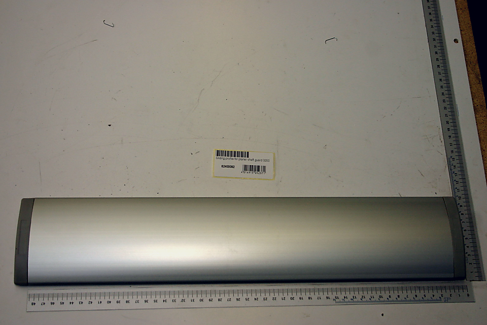 Scheppach-Schiebeprofil für Hobelwellenschutz, langes Profilstück