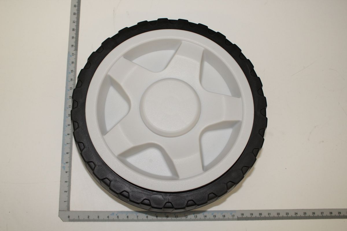 Scheppach-Vorderradkomponenten mit integriertem Maßstab und Profil