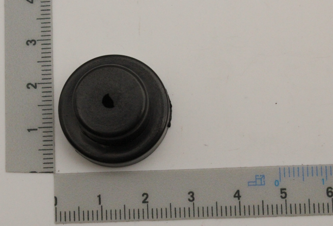 Scheppach-Buchse (Bushing) mit integriertem Maßstab, Detailansicht