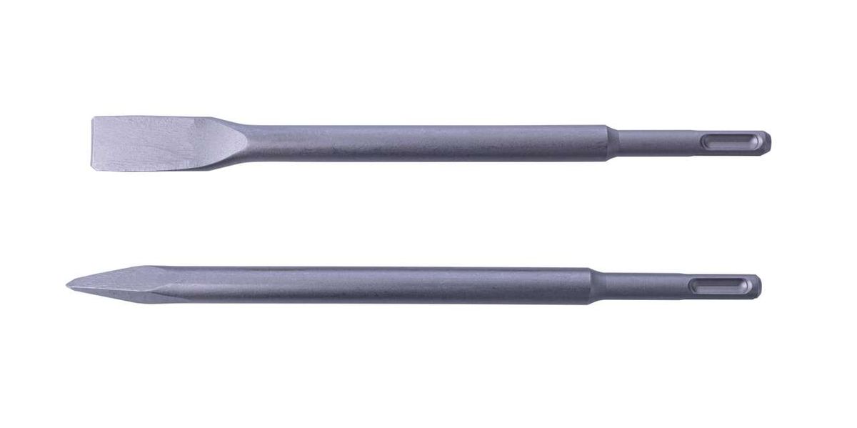 Scheppach Spitzmeißel und Flachmeißel aus der SDS-Plus-Set DH1300Plus