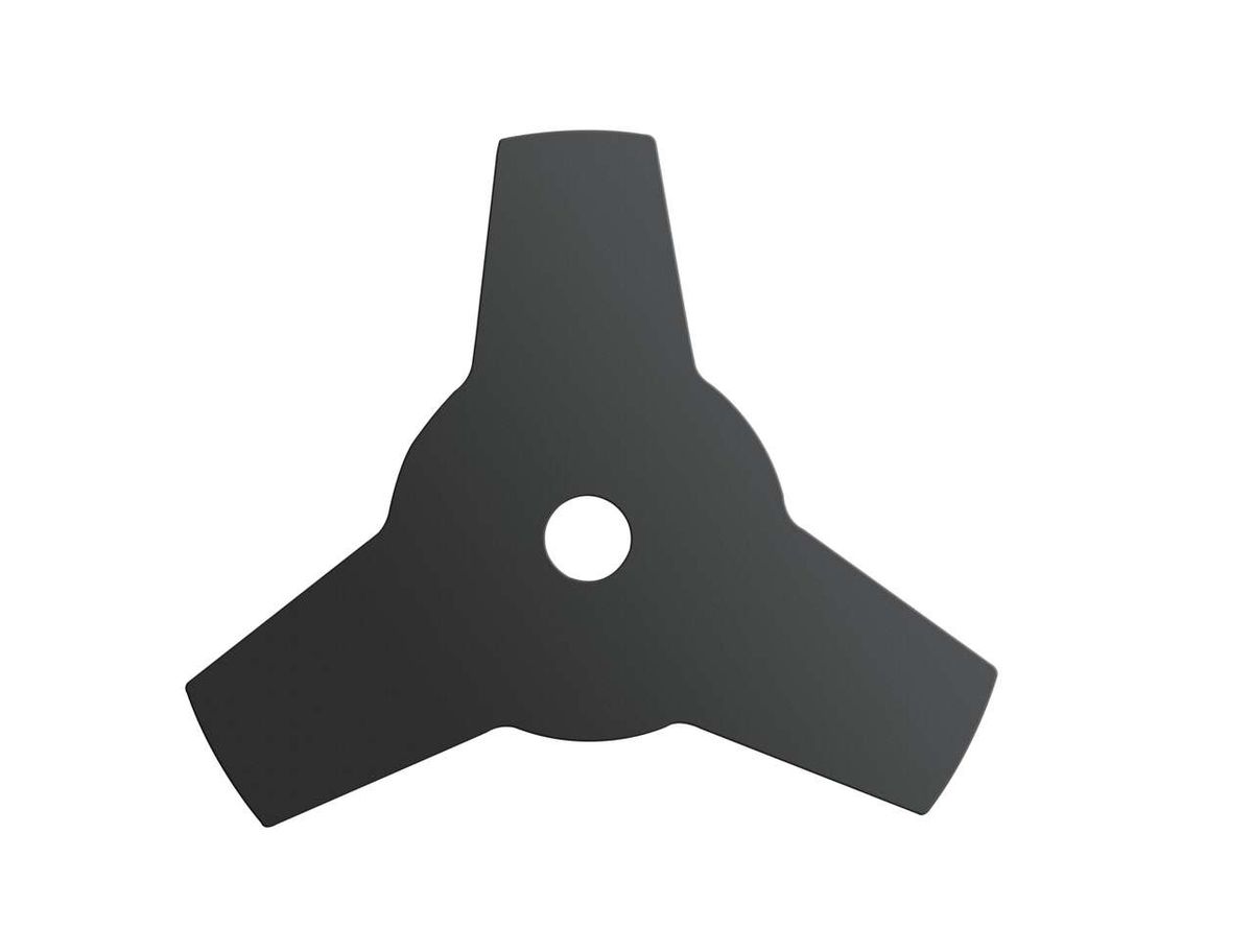 Messerblatt 3-Zähne, Ansicht von oben.