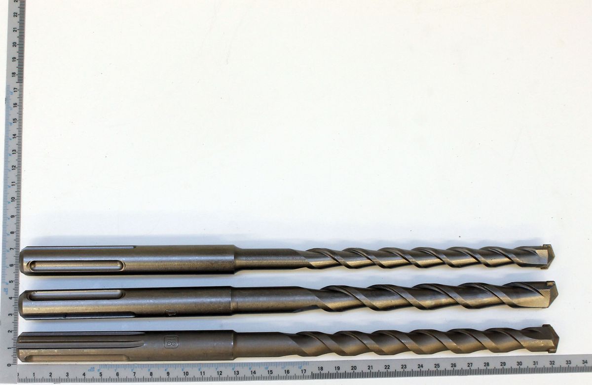 Scheppach-Satz für SDS-Max-Bohrer mit verschiedenen Längen