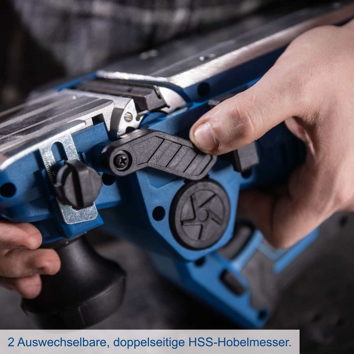 Doppelseitige austauschbare HSS-Hobelmesser für Akku-Hobel BC-PLM82-X-Set S