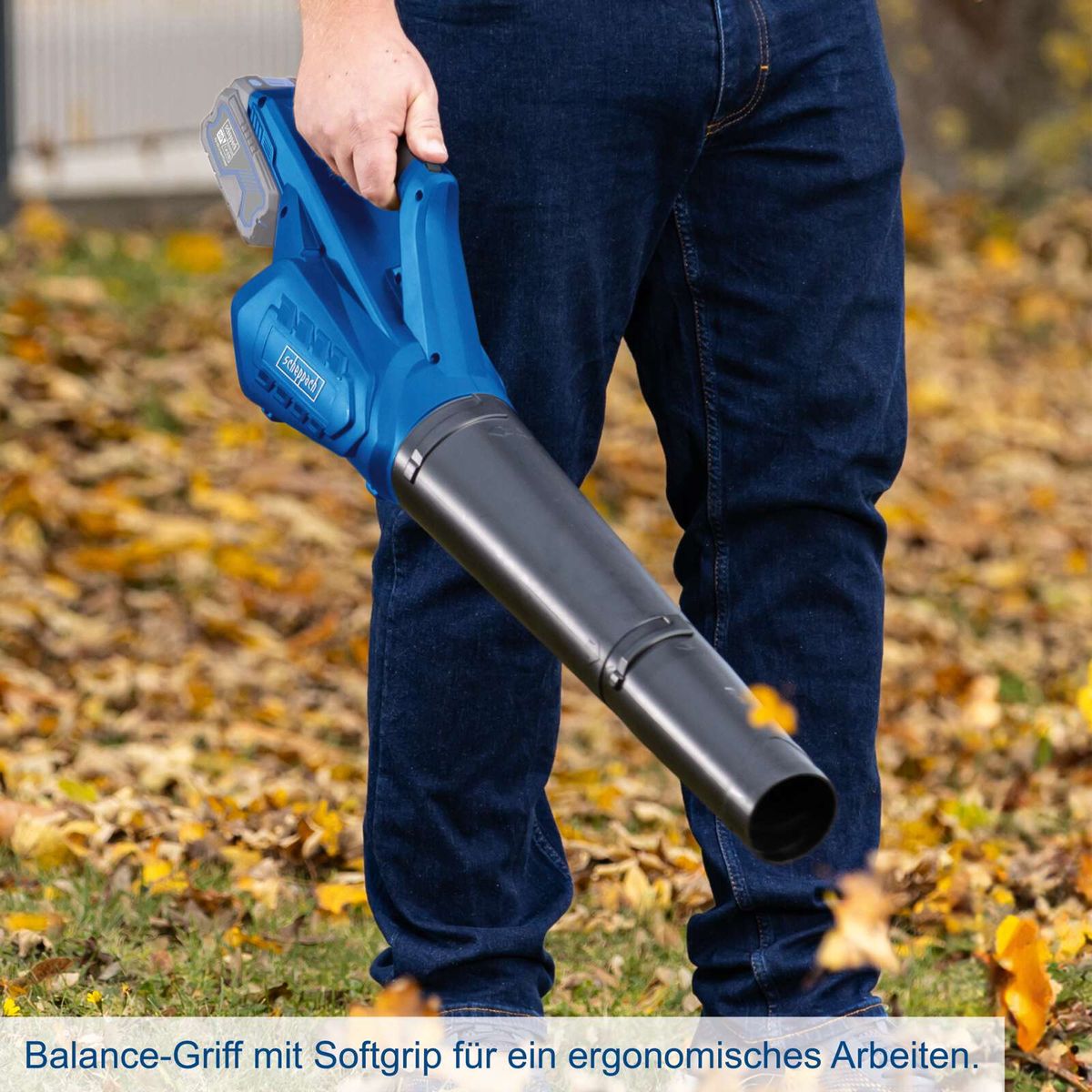 Balancegriff mit ergonomischem Softgrip für bequemes Arbeiten