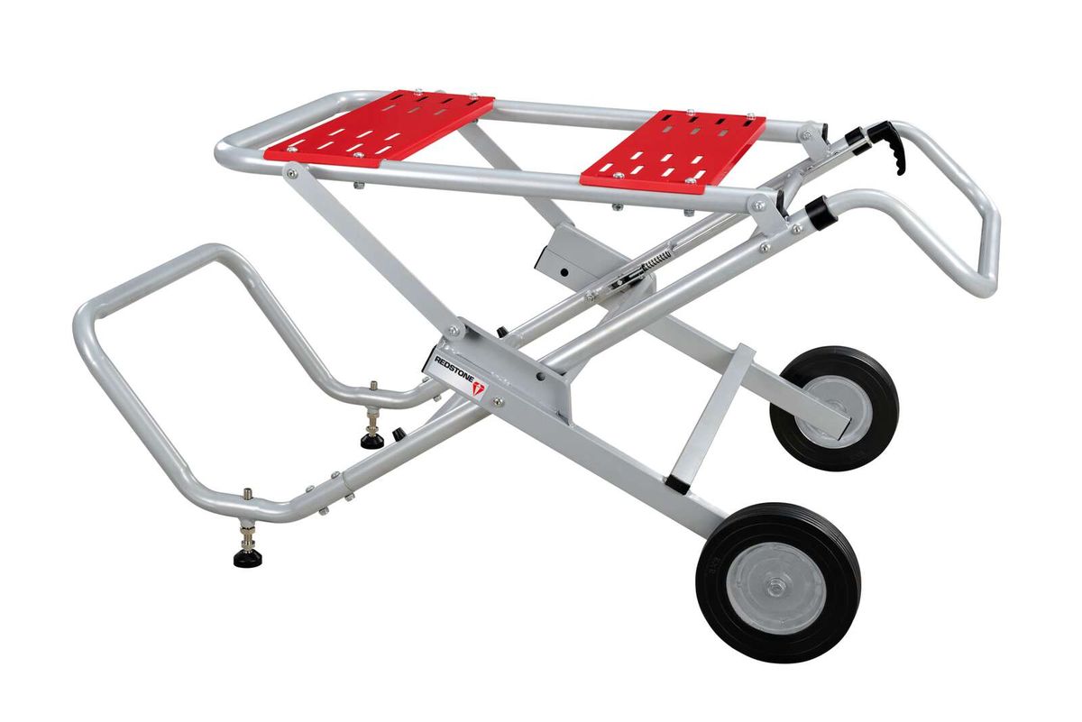 Fahrgestell mit höhenverstellbaren Tragplatten für Transport und Montagearbeiten