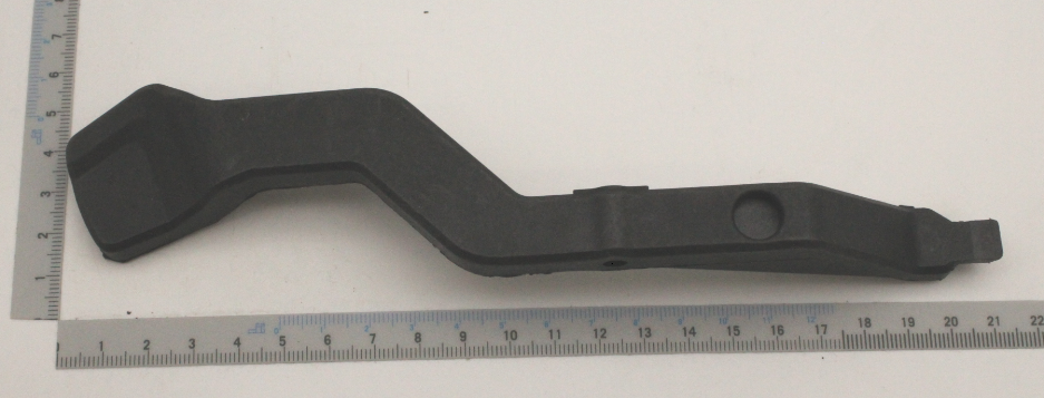 Scheppach-Einrasthebel für Gradeinstellung, mechanisches Detail mit integriertem Auslöseelement