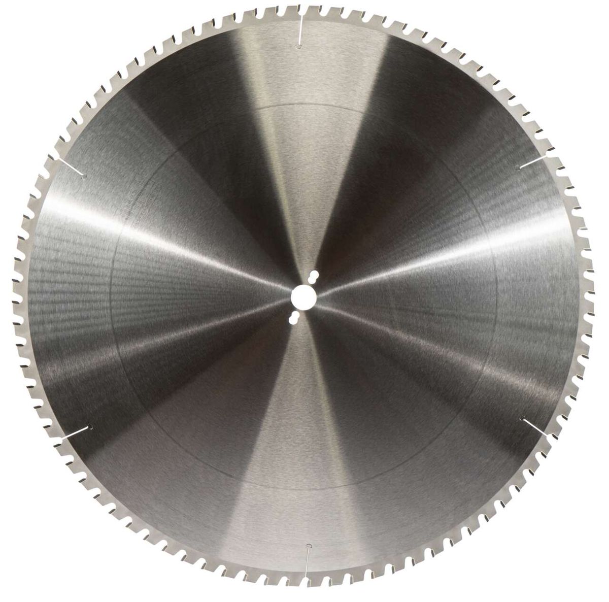 HW Kreissägeblatt Ø 700 x 30 x 4,2 mm / Z 84 - nagelfest, von oben fotografiert.