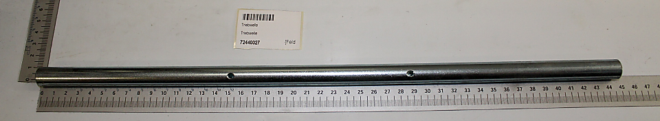 Triebwelle RD 15x446 von Scheppach, gezeigt von der Seite auf weißem Hintergrund.