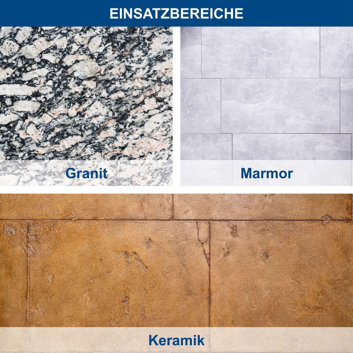 Einsatzbereiche für Granit, Marmor und Keramik als Materialien für Bodenbeläge