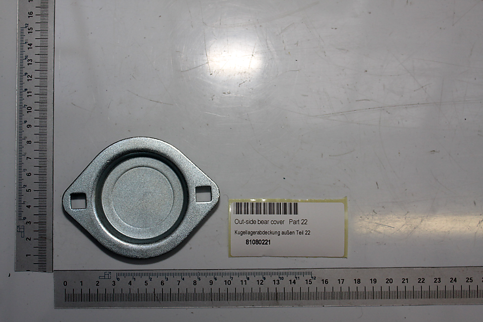 Außenabdeckung für Kugellager (Teil 22) nach Scheppach, Teilnummer 81080221