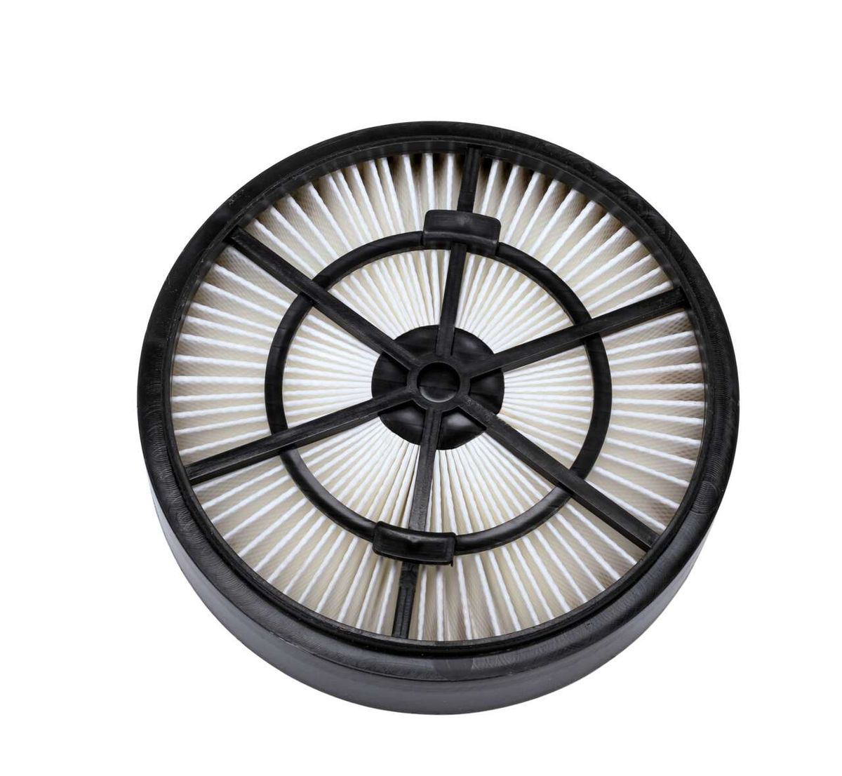 Falten-Filter Spray-Vac, Ansicht von hinten.