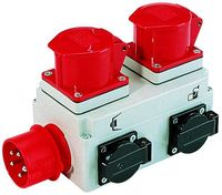 Einschaltautomatik 400V von Scheppach, Ansicht von vorne.