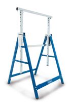 Teleskop-Arbeitsbock mit höhenverstellbarer Arbeitsplatte für präzise Arbeiten