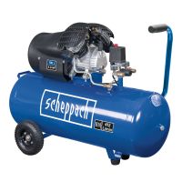 Scheppach Kompressor mit 100-Liter-Tank und 3 HP Leistung, 412 Liter/min Flussrate