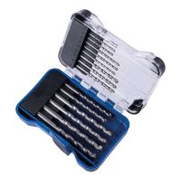 Set mit Bohrer-Set in Organisationsbox von Scheppach mit verschiedenen Bohrergrößen