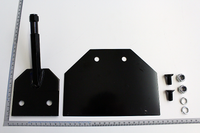 Scheppach-Aero-Schaber mit Handgriff und Montageplatte für DIY-Anwendung