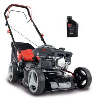 Scheppach-Gartenschlauchmaschine mit 131cc-Motor und 4-Stroke-Motoröl