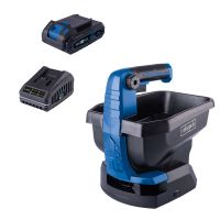 Scheppach-Vakuumreiniger mit integriertem Staubsaugerbeutel und Batteriepack