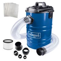 Scheppach-Dust Extractor DC100 mit 6er-Adapterset, inklusive Filter, Schläuche und Befestigungselemente für 65-Liter-Beutel