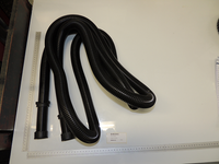 Absaugschlauch mit flexiblen Endverbindungen, Länge ca. 4 Meter