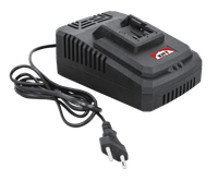 Scheppach-Ladegerät mit Kabel und Stecker für Batteriegeräte