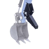 Scheppach-Armaufsatz mit Greifwerkzeug für Baumaschinen