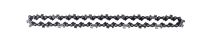 Sägekette Pro-cut 10" 3/8.050-39 3/8.050x39DL - Länge 10" - Teilung 3/8 (9,525 mm) - Treibgliedstärke 1,3 mm (ProCut) 39 Treibglieder. Die Sägekette ist von vorne gezeigt.