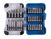 Scheppach-Bit-Set mit 37 verschiedenen Schraubstücken in Organisationsboxen