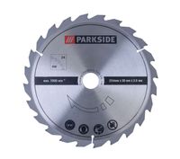 Parkside-Kreissägeblatt mit 24 Zähnen, Ø254 mm, 30 mm Dicke, 2,8 mm Stärke