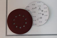 Scheppach Schleifpapier-Set mit perforierten und unperforierten Scheiben (P150) für Sandpapierrolle, Ø 215 mm