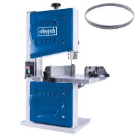 Scheppach-Bandschleifmaschine mit integriertem Schleifband