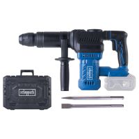 Scheppach Akku-Abruchhammer mit Brushless-Motor, 20V, inkl. Akku, Werkzeugbox und Spitzen für SDS-Max-System
