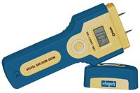 Feuchtemessgerät wm 42 scheppach, von links oben gezeigt.