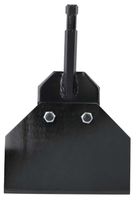 Scheppach-Schaber Aero Spade (DIY) – Detailansicht der Griff- und Haltekonstruktion