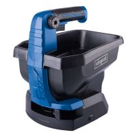 Scheppach Akku-Handstreuer mit Dosiermechanismus und 5-Meter-Streubreite