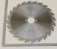 Scheppach-Kreissägeblatt mit 200 mm Durchmesser und 30 mm Breite, Zähne 24