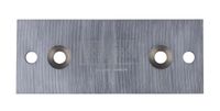 Scheppach-Wendemesser mit integriertem Markenlogo und Bohrungen für Befestigung