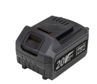 Scheppach Akku BA4.0-20ProS, 20V, 3.0 Ah Li-Ion, Ansicht von vorne.