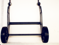 Scheppach-Untergestell mit Rollen und Achsen für Maschinen