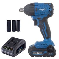Scheppach Akkuschrauber mit 20 Vixes-Lithium-Ionen-Batterie und 20 integrierten Bit-Sets